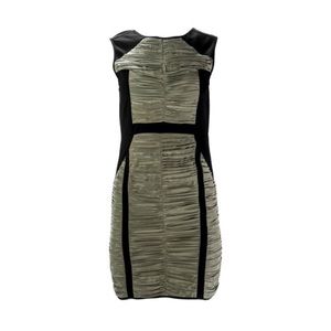 REBECCA MINKOFF Army Madison
Ruched Dress. Size 10.
